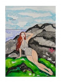 Vilma la rouge et l'étoile de mer